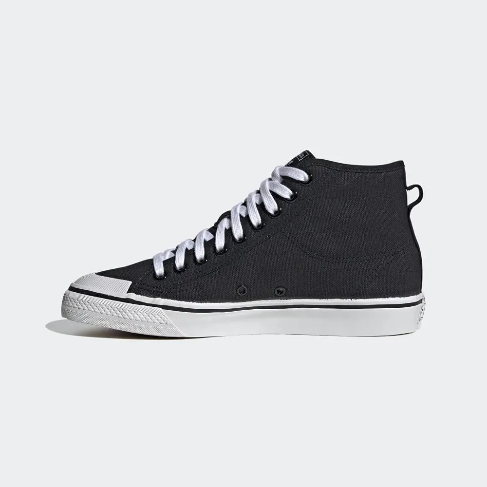 adidas Mens Nizza Hi Rf High Sneakers Shoes Casual - Red