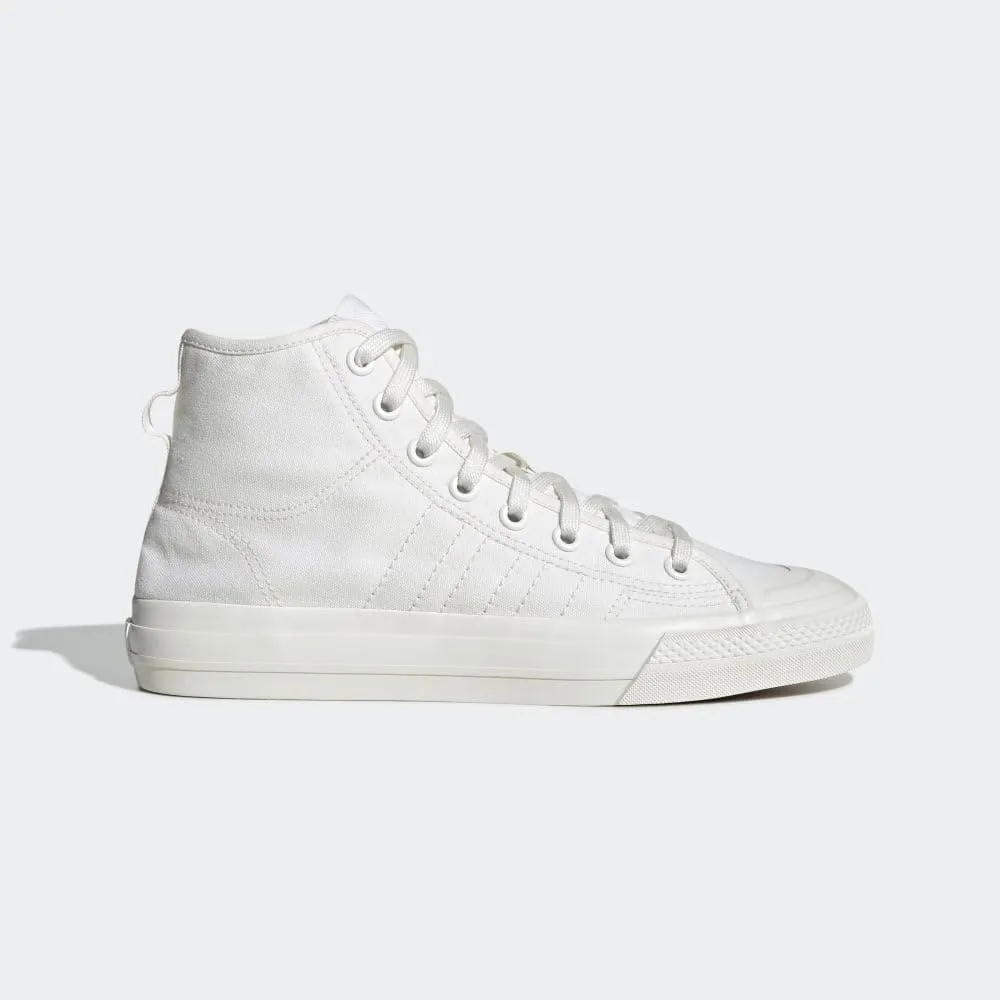 adidas Mens Nizza Hi Rf High Sneakers Shoes Casual - Red