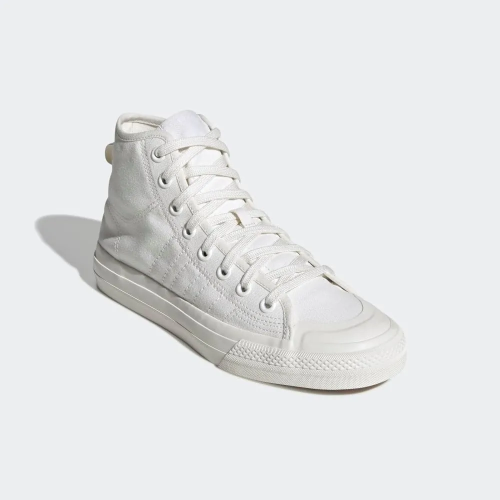 adidas Mens Nizza Hi Rf High Sneakers Shoes Casual - Red
