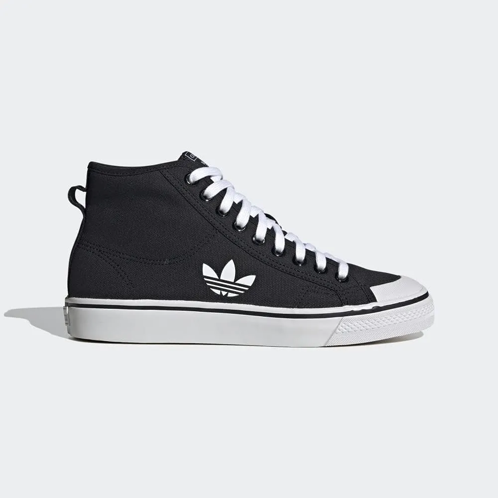 adidas Mens Nizza Hi Rf High Sneakers Shoes Casual - Red