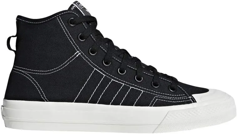 adidas Mens Nizza Hi Rf High Sneakers Shoes Casual - Red
