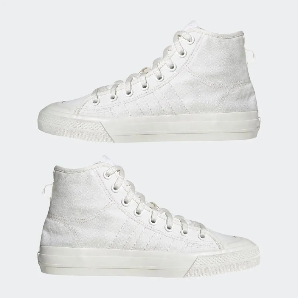 adidas Mens Nizza Hi Rf High Sneakers Shoes Casual - Red