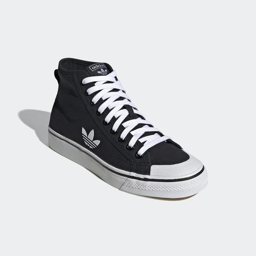 adidas Mens Nizza Hi Rf High Sneakers Shoes Casual - Red