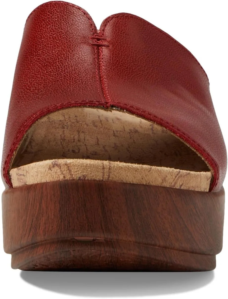 Alegria Triniti - Timeless Leather Platform Sandal - Comfort, Arch Support and Stylish Women's Sandal for Everyday Elegance - Slip-Resistant Wedge Slide