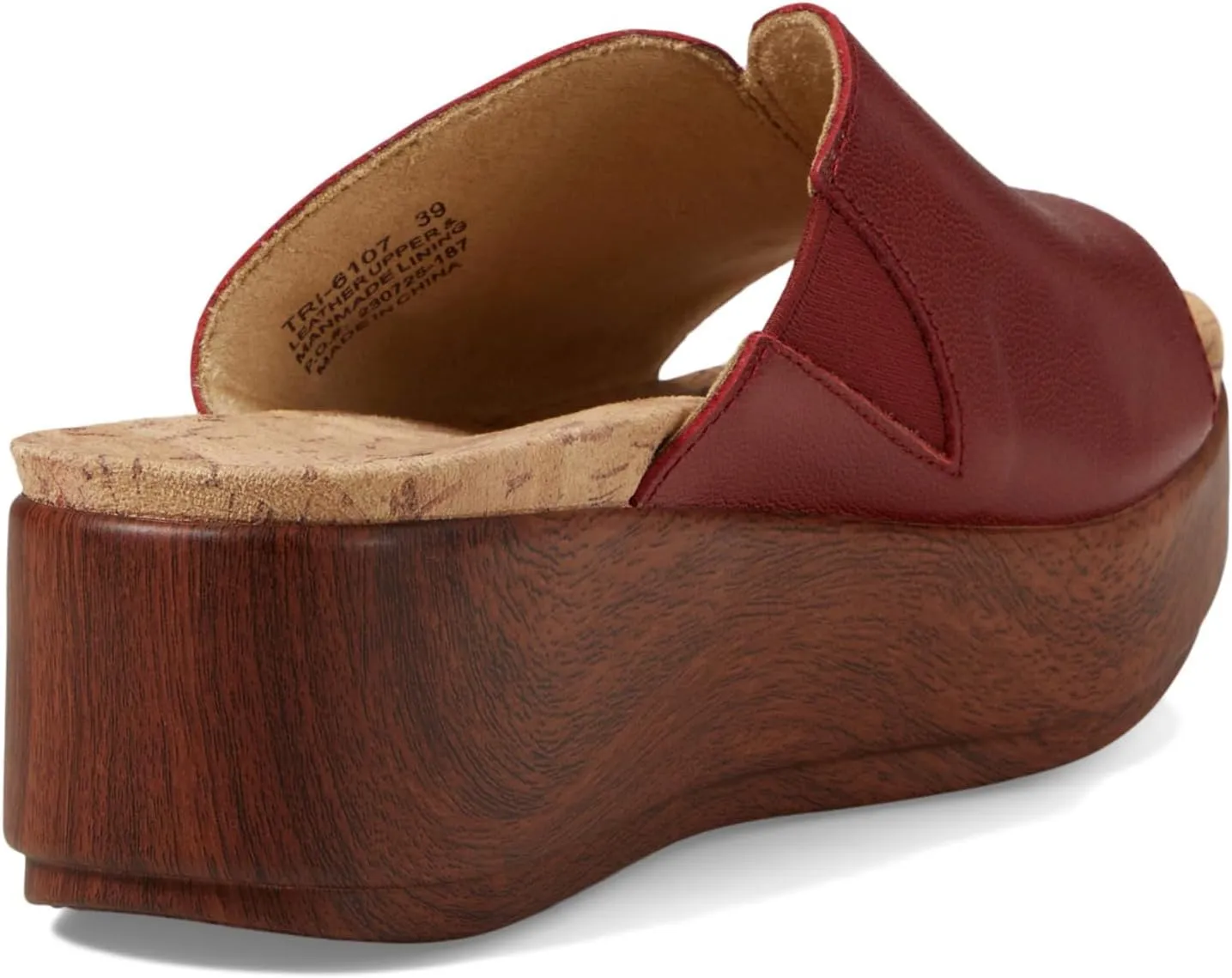 Alegria Triniti - Timeless Leather Platform Sandal - Comfort, Arch Support and Stylish Women's Sandal for Everyday Elegance - Slip-Resistant Wedge Slide