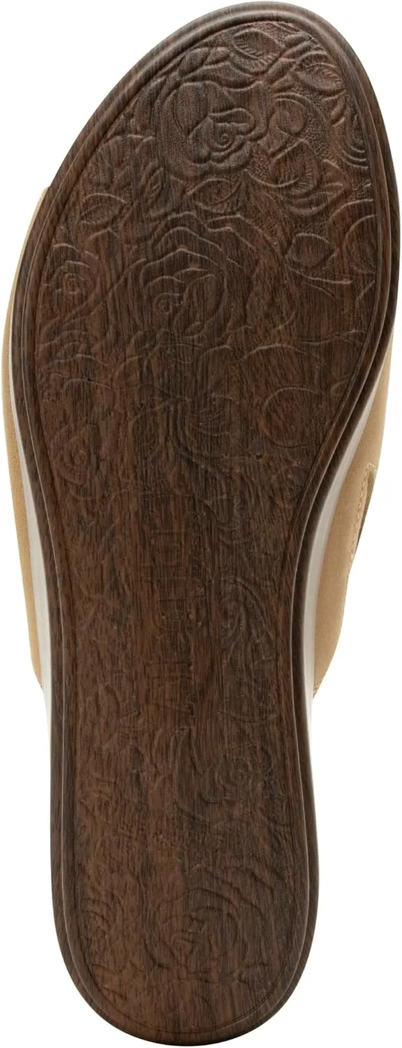 Alegria Triniti - Timeless Leather Platform Sandal - Comfort, Arch Support and Stylish Women's Sandal for Everyday Elegance - Slip-Resistant Wedge Slide