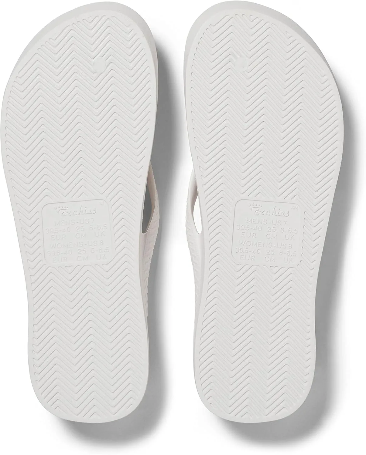 Archies Arch Support Flip Flops for Men & Women – Orthotic Sandals for Plantar Fasciitis Relief – Lightweight, Cushioning, Shock-Absorbing Thong Sandals for Walking, Foot Pain & All-Day Comfort