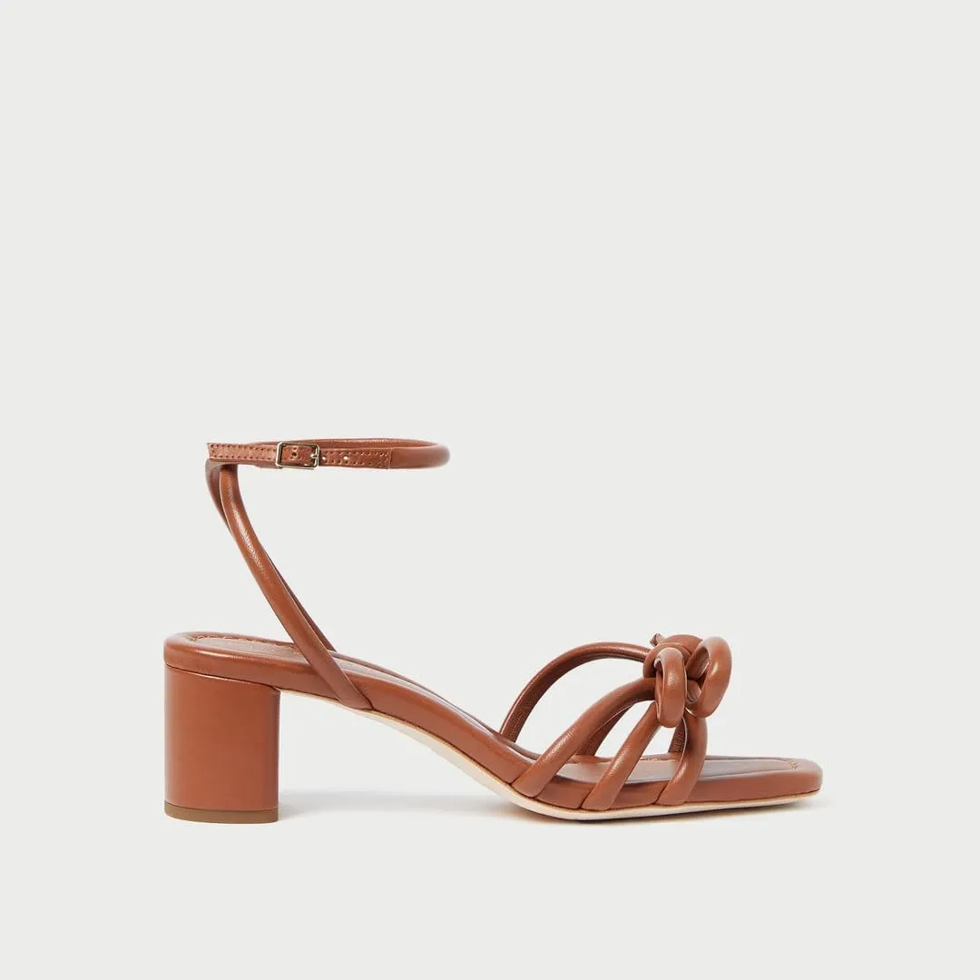 Arqa Bow-embellished Natural Raffia Heeled Sandals for Women Open Squared Toe Block Mid Heel Ankle Strap Sandal Summer Wedding Party Dressy Shoes