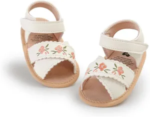 Baby Sandals Infant Boys Girls Summer Dress Flat Shoes Beach Sandals Newborn Crib Shoes First Walkers Prewalkers