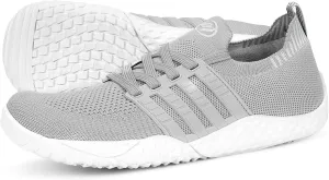 Barefoot Shoes Women Men Wide Toe Box Zero Drop Minimalist Sneakers Casual Breathable Walking Shoe Hiking Barefoot Footwear for Walking Running Camping Beach Grounding Sport