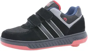 Beppi Roller Sneakers for Girls & Boys –Skate Shoes with Wheels Black/Red