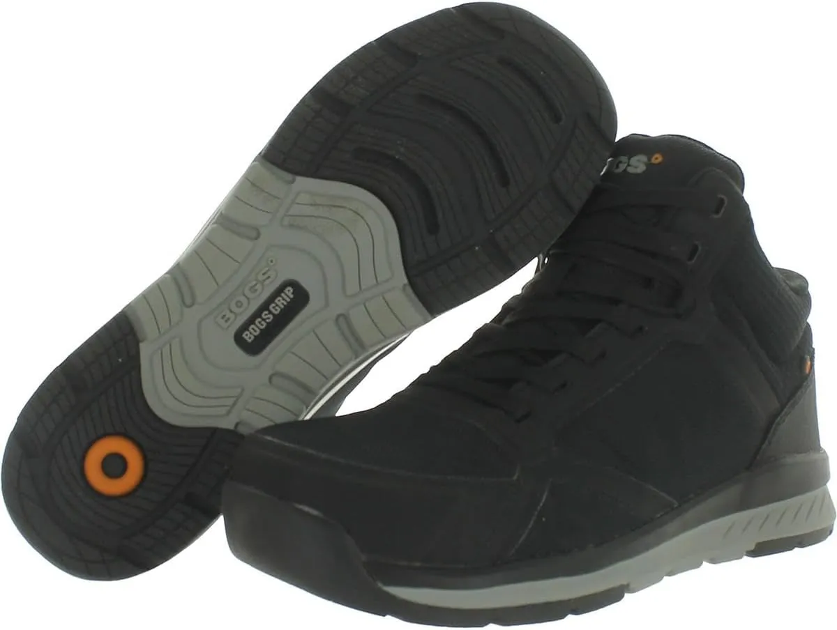 BOGS® Sandstone Mid Composite Safety Toe Women’s Sneakers – Textile Lining – Bloom EVA Footbed
