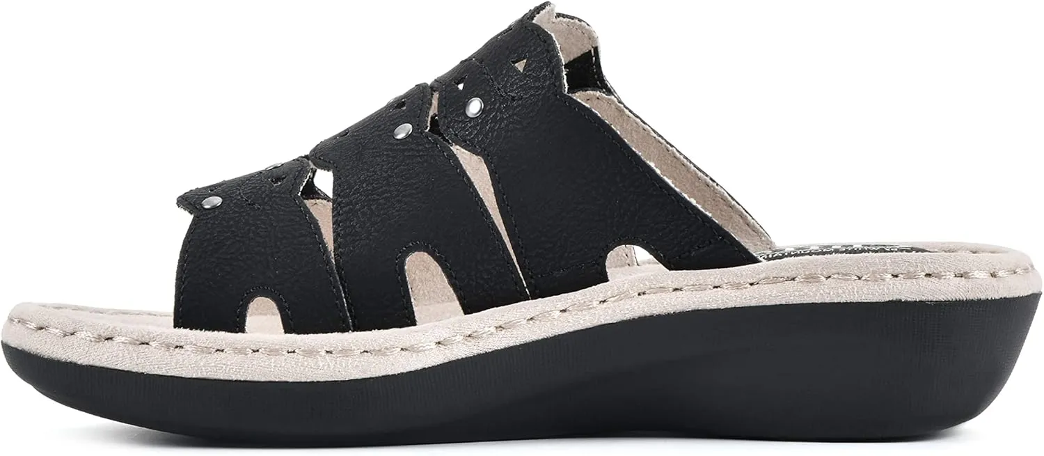 CLIFFS BY WHITE MOUNTAIN Caring Women's Slide Sandal