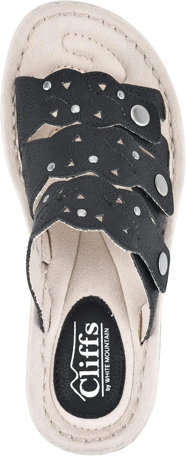 CLIFFS BY WHITE MOUNTAIN Caring Women's Slide Sandal