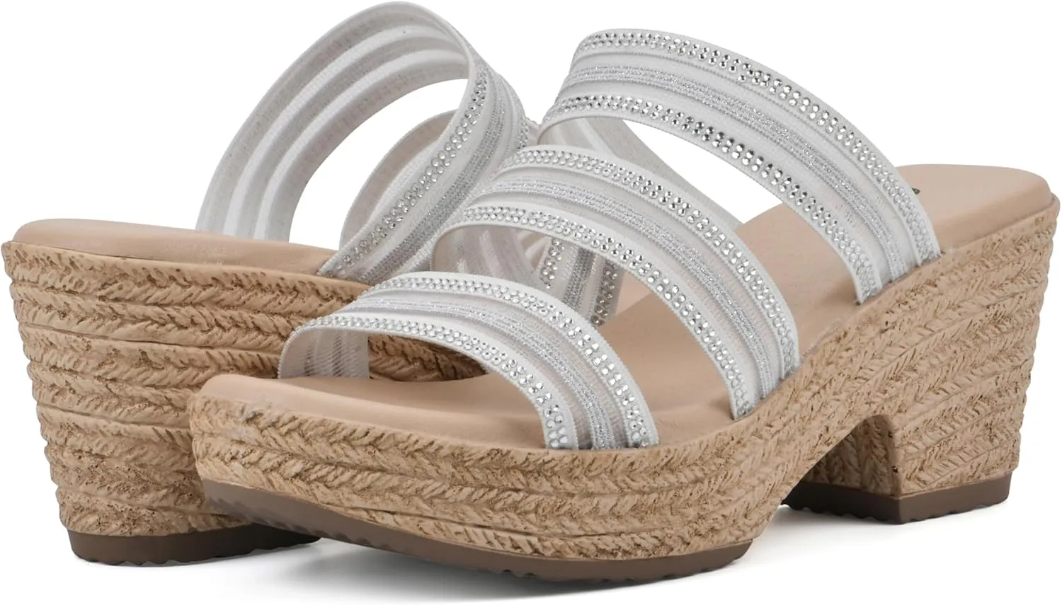 CLIFFS BY WHITE MOUNTAIN Women's Bianna Heeled Sandal
