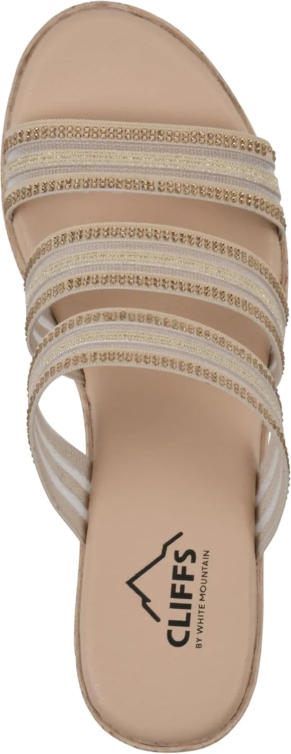 CLIFFS BY WHITE MOUNTAIN Women's Bianna Heeled Sandal