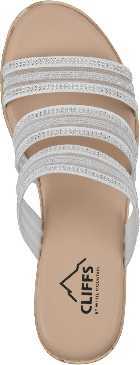 CLIFFS BY WHITE MOUNTAIN Women's Bianna Heeled Sandal