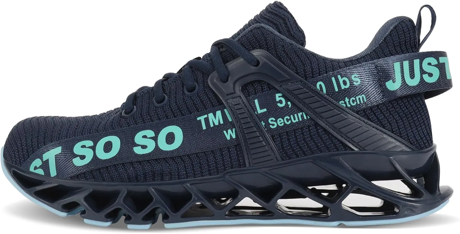COKAFIL Steel Toe Shoes for Men Women Non Slip Work Safety Sneakers Construction Industrial Shoes Puncture Proof