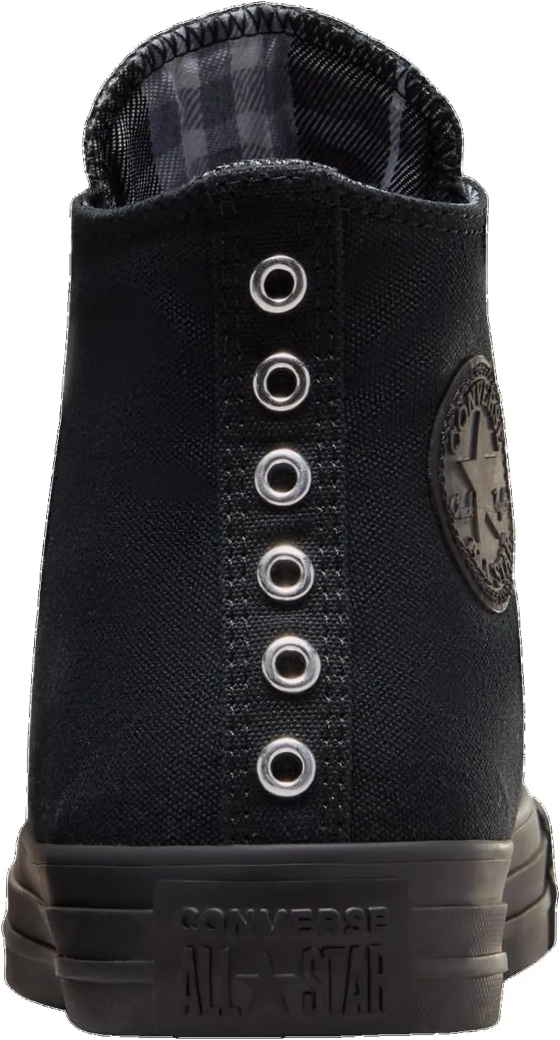 Converse Chuck Taylor All-Star Hi Meta Noir - Girls' Preschool (A07912F, Black/Silver)