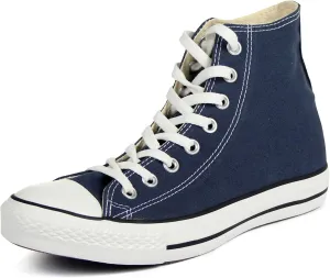 Converse Classic Chuck Taylor Basketball Sneakers-HI-TOP, Navy, 10 Men/12 Women