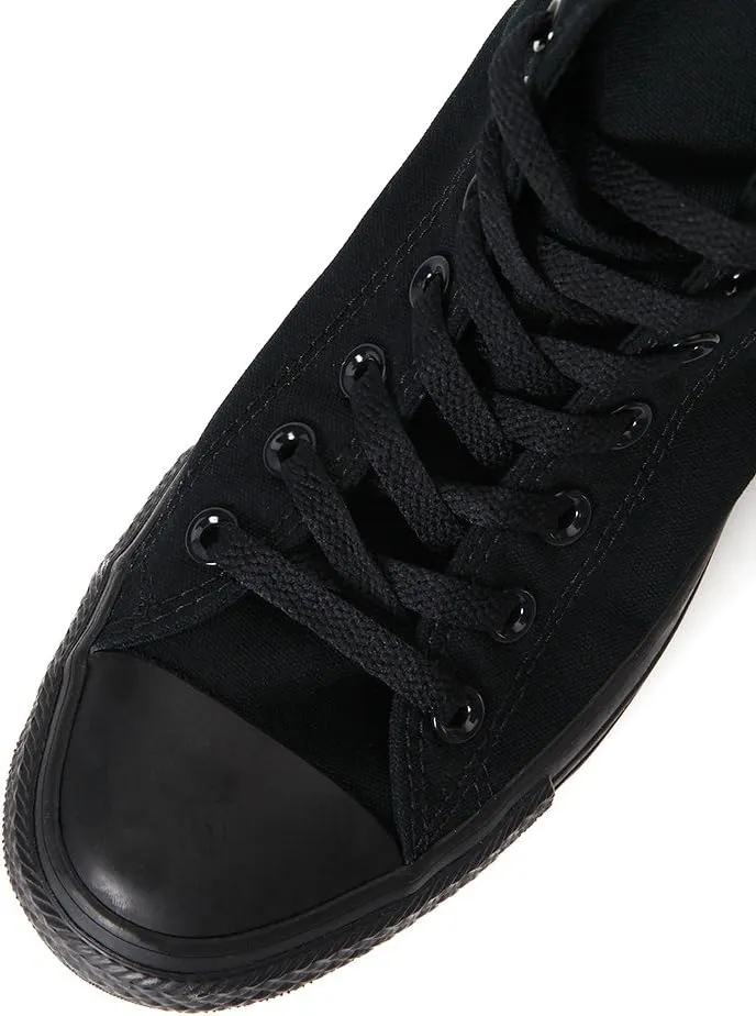 Converse Unisex Chuck Taylor All Star Hi Top Sneakers Black Monochrome, US Men's