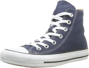 Converse Unisex Chuck Taylor All Star Hi Top Sneakers Navy, US Men's 5.5 / Women's 7.5