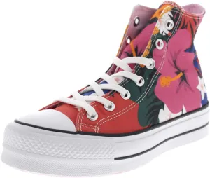 Converse Women's Chuck Taylor Hi Platform Floral Print Sneakers 10