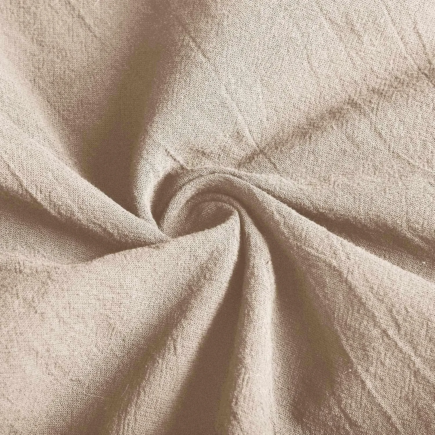 Cotton Linen Dresses for Women Plus Size V-Neck Button Down Tiered Flowy Long Sleeve Dress Comfy Maxi Dress Fall 2024
