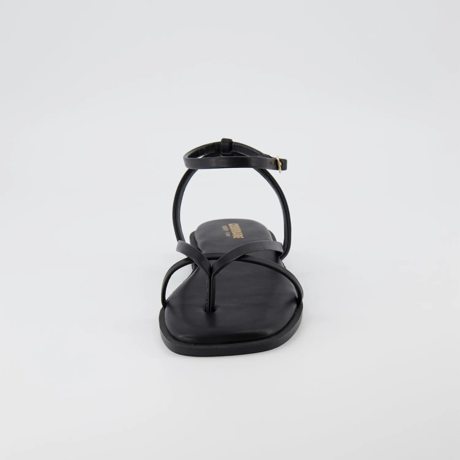 CUSHIONAIRE Women's Vida strappy flat sandal  Memory Foam and Wide Widths Available