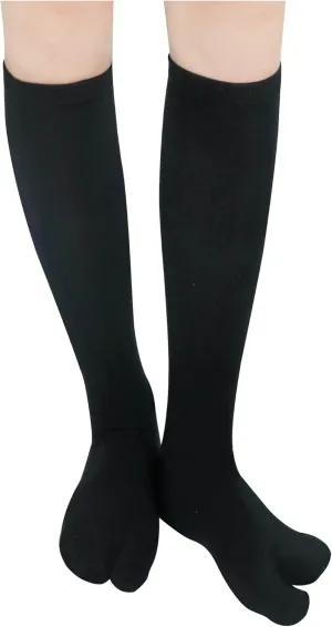 DAZCOS Unisex Split Big Toe Tabi Flip Flops Socks Elastic Wicking Stockings for Christmas