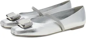 Divanne Ballet Flats for Women, Bowtie Mary Jane Flats Square Toe Ballerina Shoes with Strap