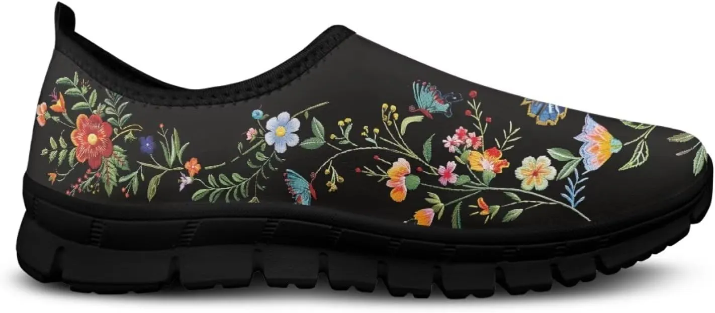 Dog Design Men Slip-on Shoes Loafers Low Top Casual Mesh Shoes with Arch Support Insole Business Work Outdoor Sneaker