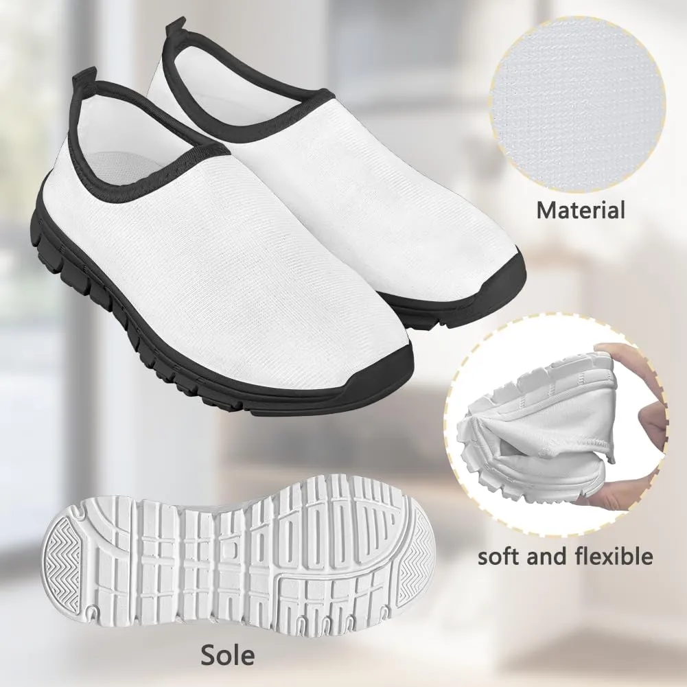 Doojoayie Easter Shoes for Girls Slip On Tennis Shoes Holiday Party Footwear