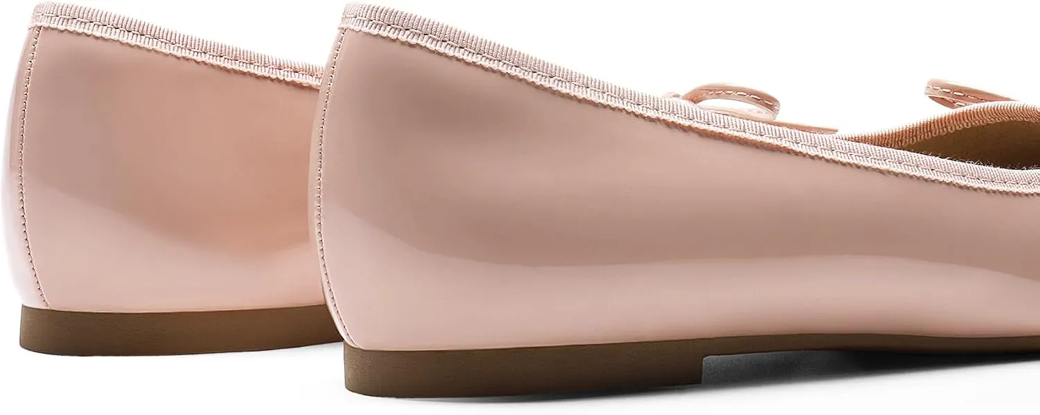 DREAM PAIRS Women's Flats, Round Toe Ballet Flats, Comfortable Slip-on Dressy Business Casual Work Office Ballerina Flat Dress Shoes