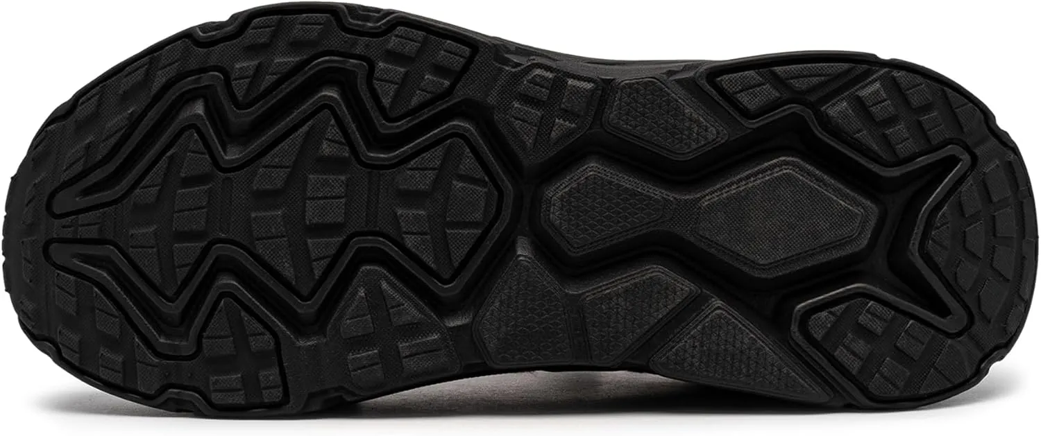 DYKHMATE Steel Toe Wide Shoes for Men Women Lightweight Safety Sneakers Fashion Work Shoes Comfortable Breathable Safety Toe Slip on Tennis Shoes