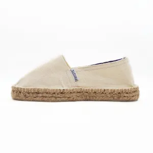 Espadrille Plateforme Beige