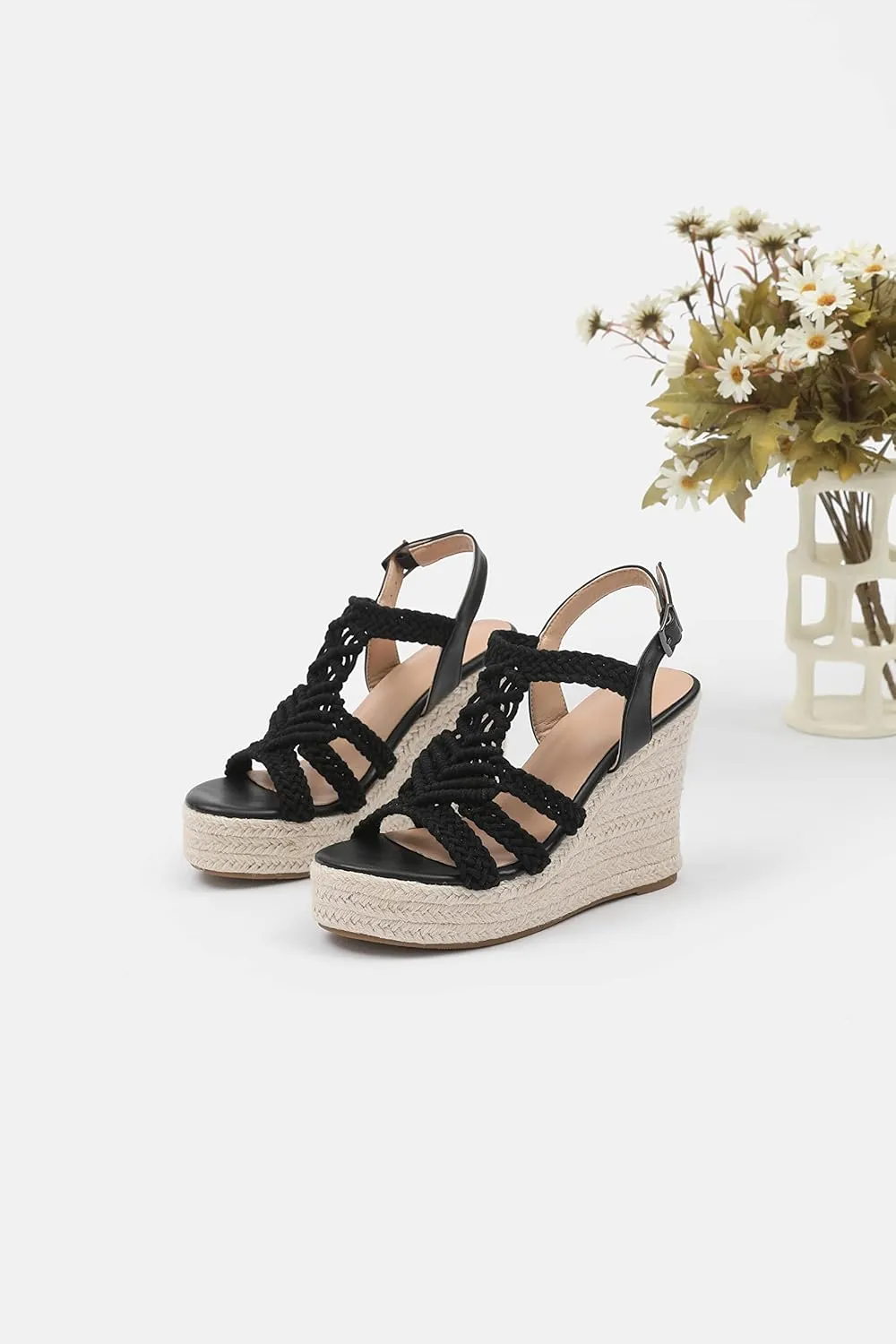 Espadrille Wedge Sandals for Women Platforms & Wedges