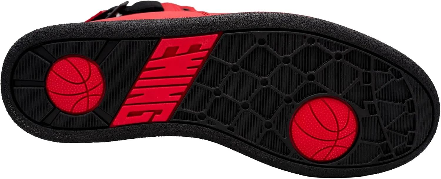 Ewing PATRICK Athletics 33 HI Orion Hybrid Sneakers - Red/Black/White
