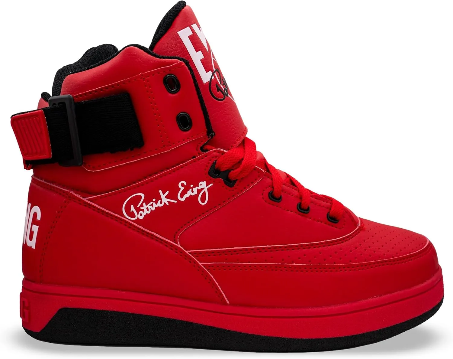 Ewing PATRICK Athletics 33 HI Orion Hybrid Sneakers - Red/Black/White