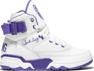 Ewing Patrick Athletics 33 Hi White Ultraviolet – Retro High-Top Basketball Sneakers