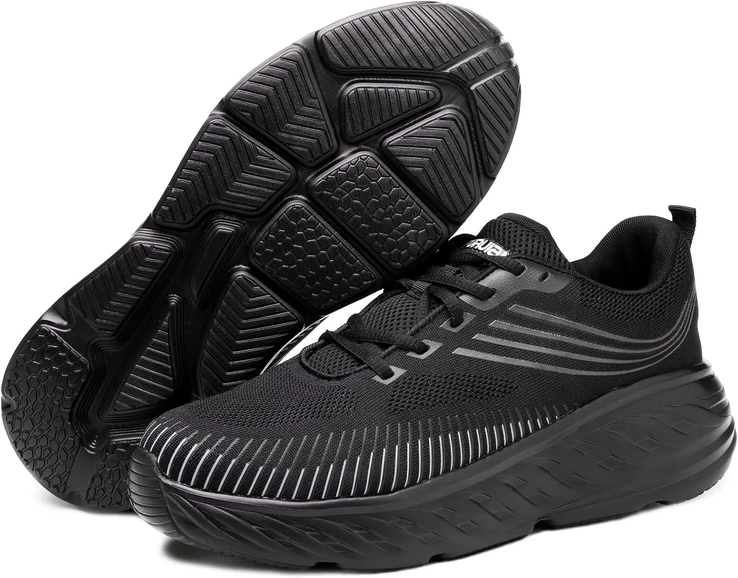 Extra Wide Steel Toe Shoes for Men, Super Lightweight Men's Safety Shoes Indestructible Construction Work Sneakers