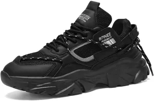 Fashion Lightweight Mesh Casual Chunky Sneakers Breathable Platform Jogging Walking Shoes