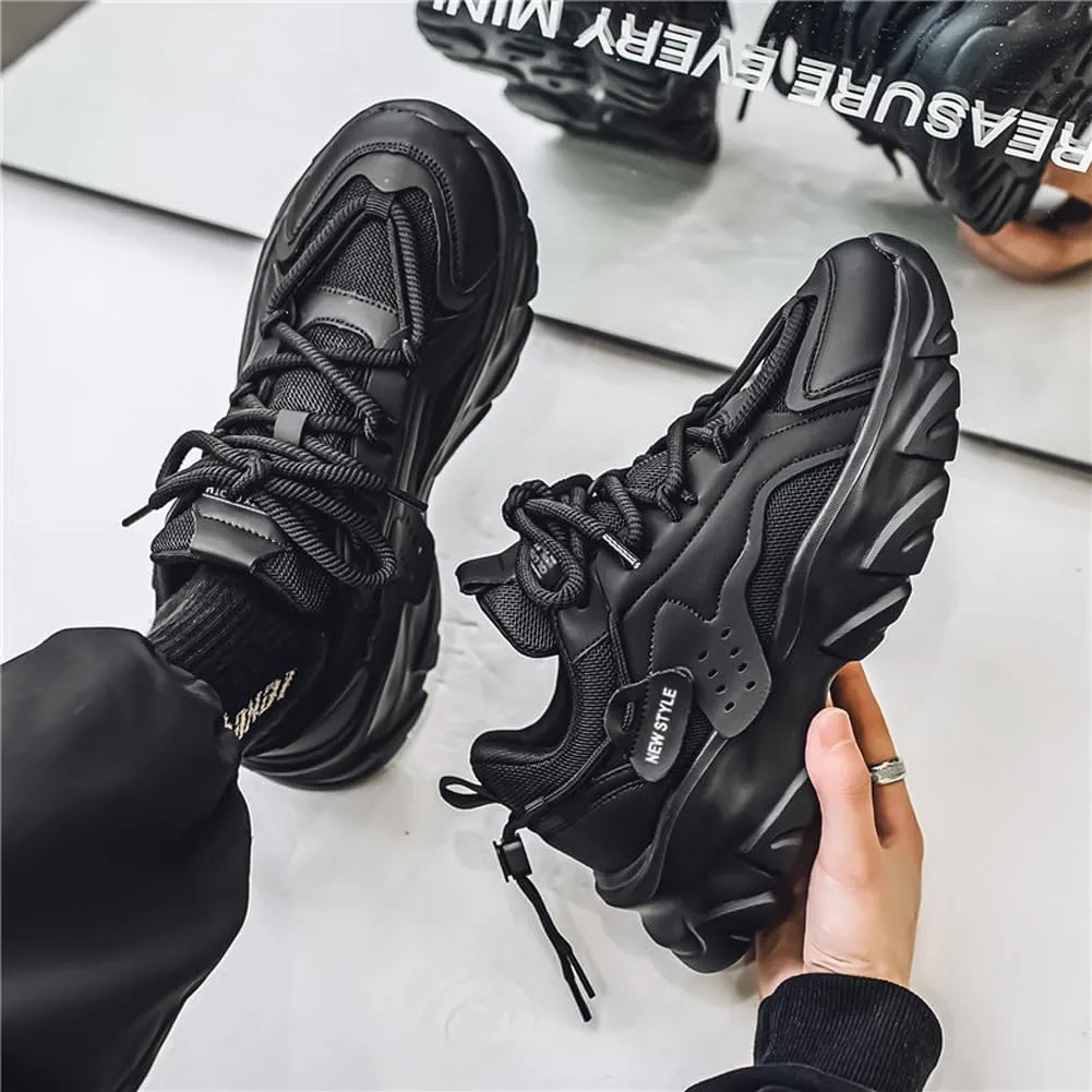 Fashion Lightweight Mesh Casual Chunky Sneakers Breathable Platform Jogging Walking Shoes