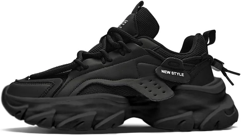 Fashion Lightweight Mesh Casual Chunky Sneakers Breathable Platform Jogging Walking Shoes
