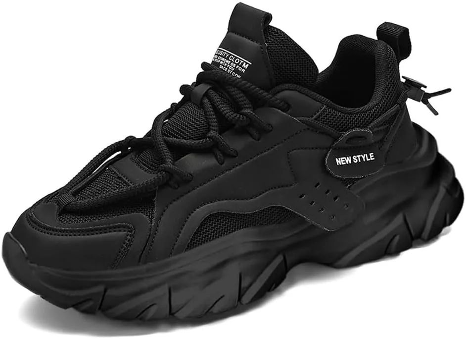 Fashion Lightweight Mesh Casual Chunky Sneakers Breathable Platform Jogging Walking Shoes