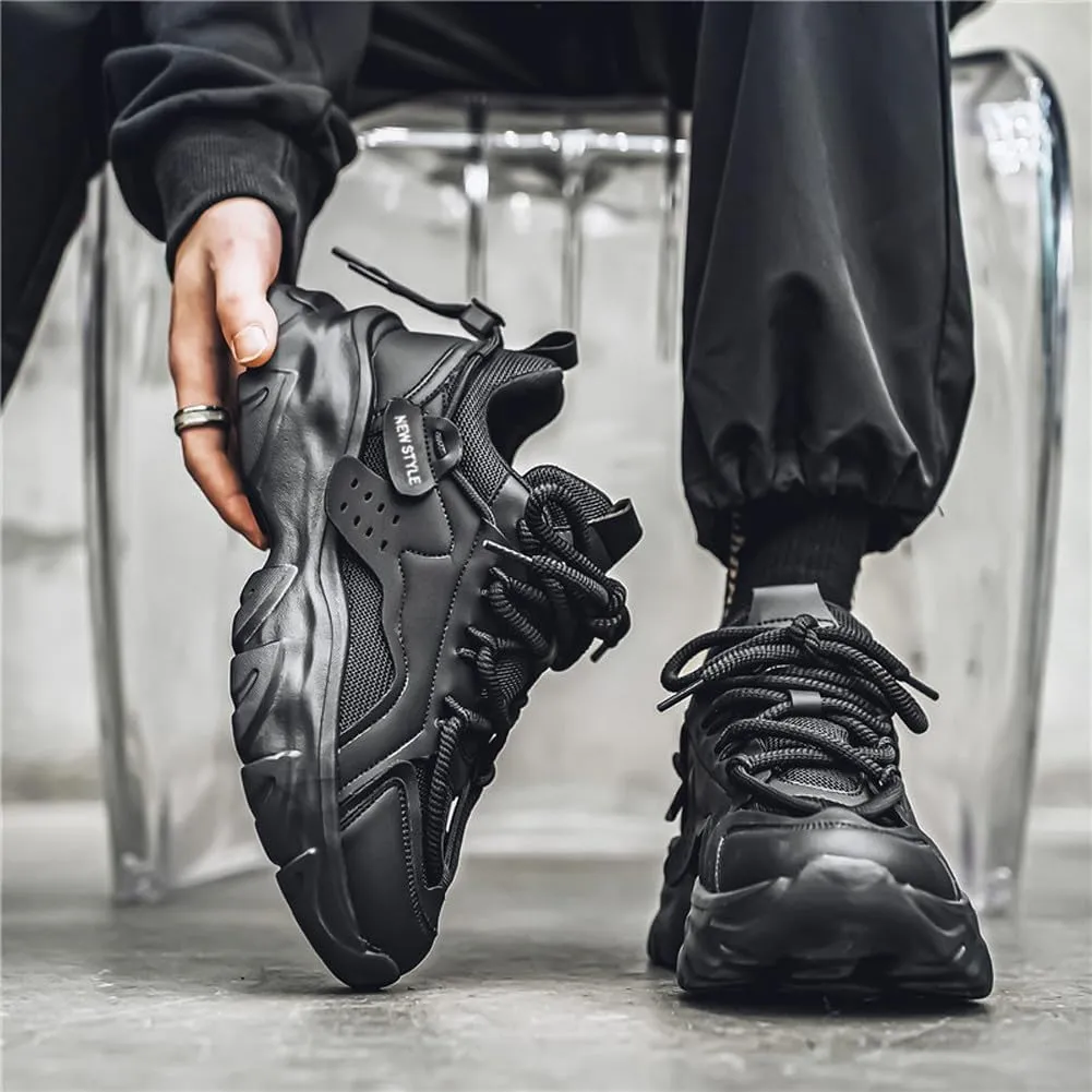 Fashion Lightweight Mesh Casual Chunky Sneakers Breathable Platform Jogging Walking Shoes