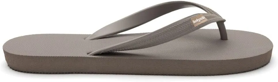 Feelgoodz Mens Classicz Rubber Flip-Flops - Waterprooof, 100% Natural Rubber & All-Vegan Sandals, Fair Trade Certified Slippers, Consciously Sourced & Artisan-Crafted