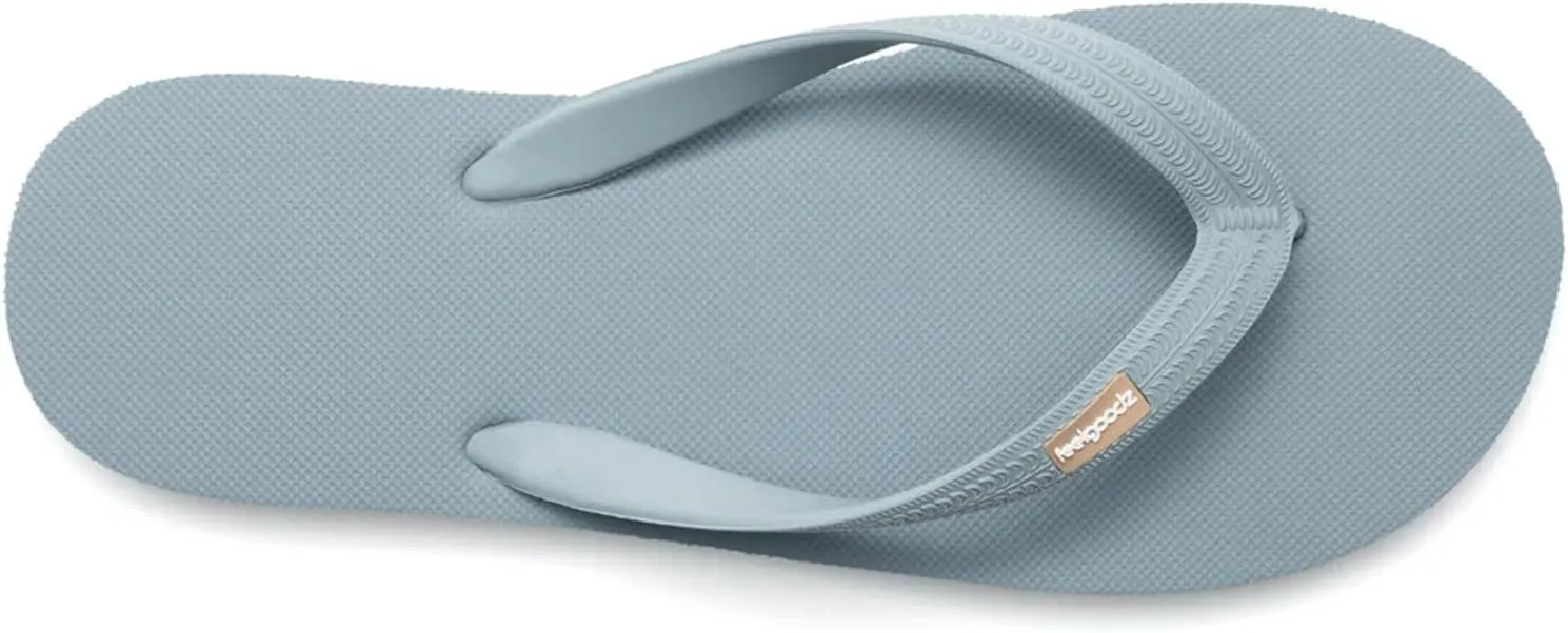 Feelgoodz Mens Classicz Rubber Flip-Flops - Waterprooof, 100% Natural Rubber & All-Vegan Sandals, Fair Trade Certified Slippers, Consciously Sourced & Artisan-Crafted