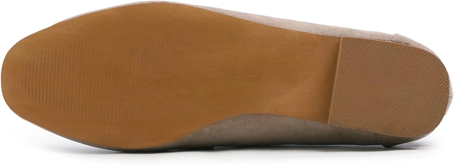 Feversole Women's Fashion Trim Deco Loafer Slippers