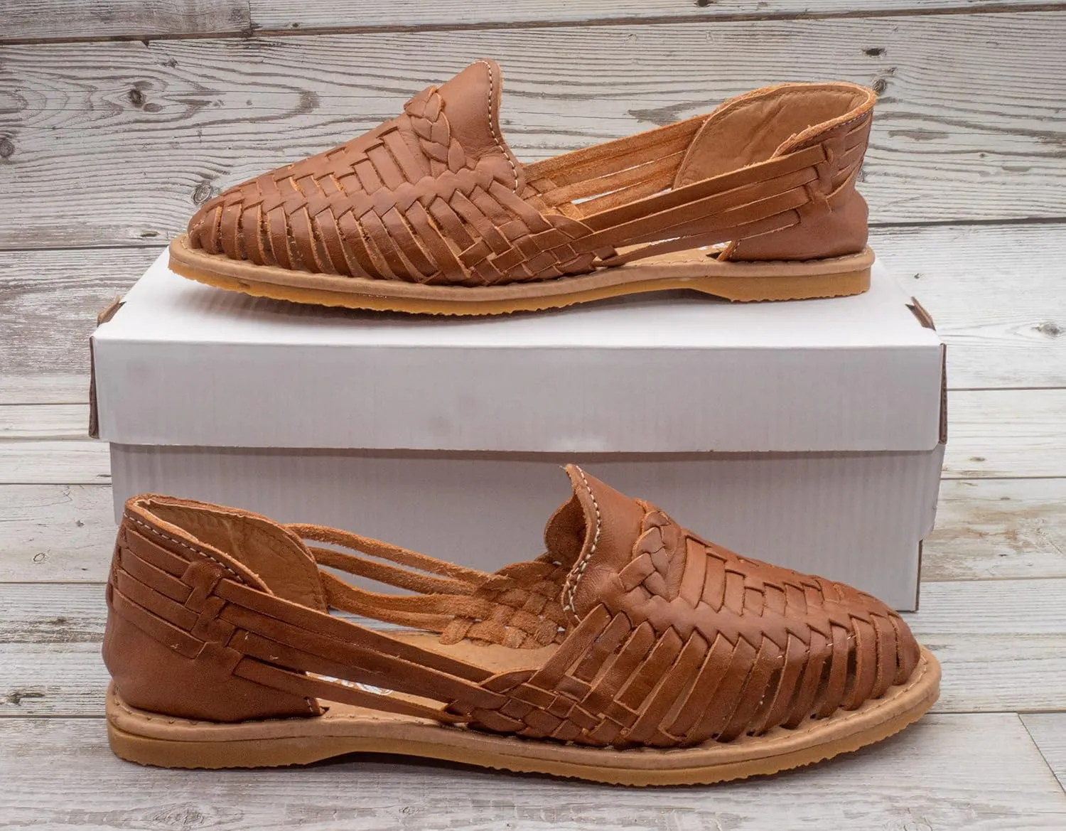 Fiesta Brands Mexican Sandals Boho Huaraches Mexicanos Para Mujer Women Leather Artisan Made Shoes